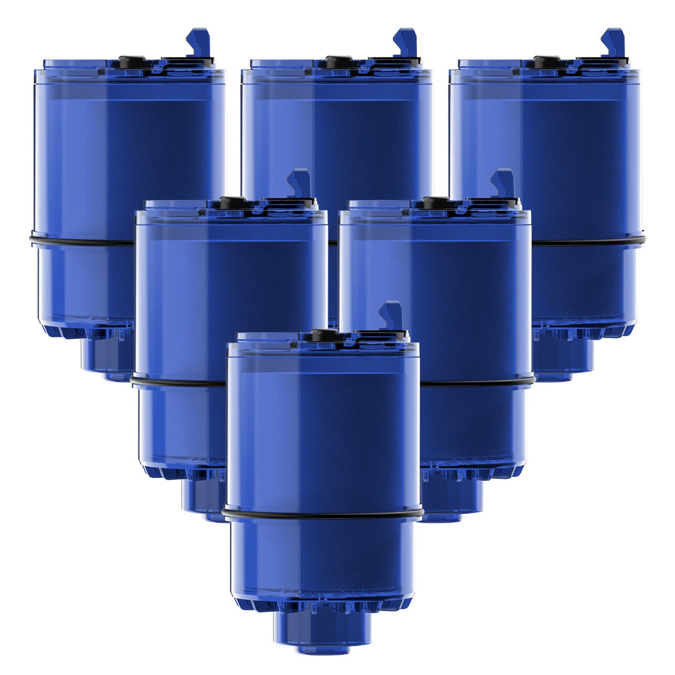 Waterdrop faucet filter installed on a PUR faucet for cleaner-tasting water