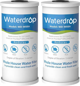 Waterdrop FXHTC packaging shows a ready-to-install whole-house kit for clean water