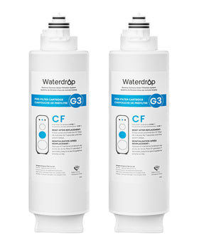 Waterdrop G3-N1CF filter pack ready for replacement, supporting clean water