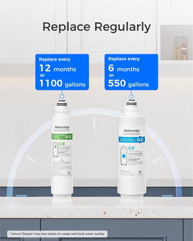 Waterdrop G3-P600 compatibility supports reliable filtration upgrades for fresher water.