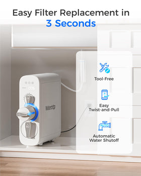 Waterdrop G3-P800 compatibility helps keep RO system running smoothly.