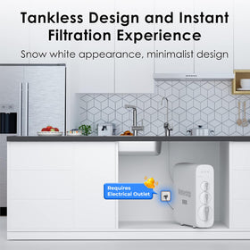 Waterdrop G3P600 compact footprint fitting under-sink spaces