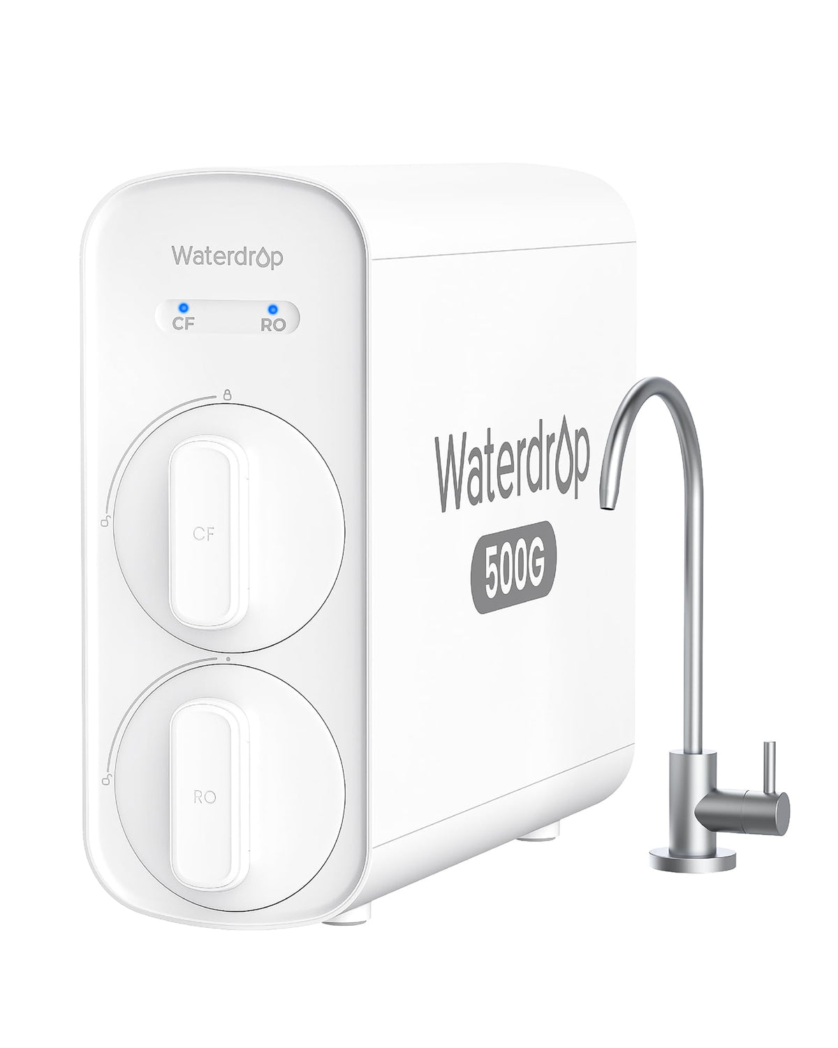 Waterdrop G5P500 with 7-stage filtration for cleaner water at home.