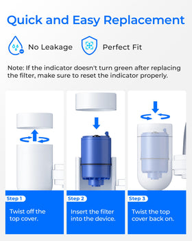 Waterdrop installation guide visual highlighting model compatibility