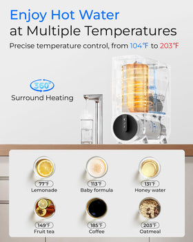 Waterdrop KJ600 five-stage filtration for deep purification