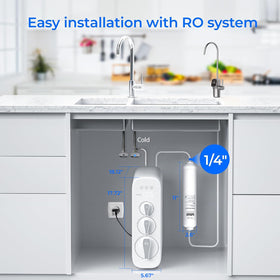 Waterdrop MNR35 compatible with many RO systems under-sink