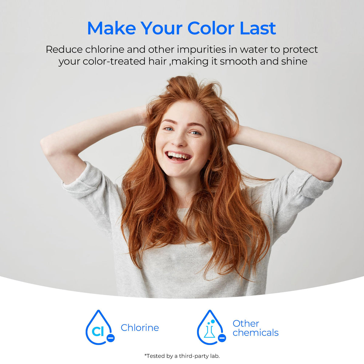 Waterdrop packs of three replacement filters for ongoing shower filtration.