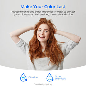 Waterdrop packs of three replacement filters for ongoing shower filtration.