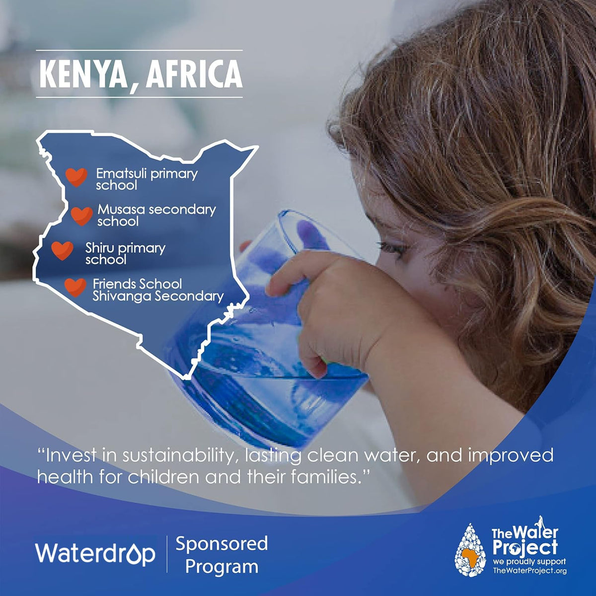 Waterdrop packaging shows the brand and product clearly.