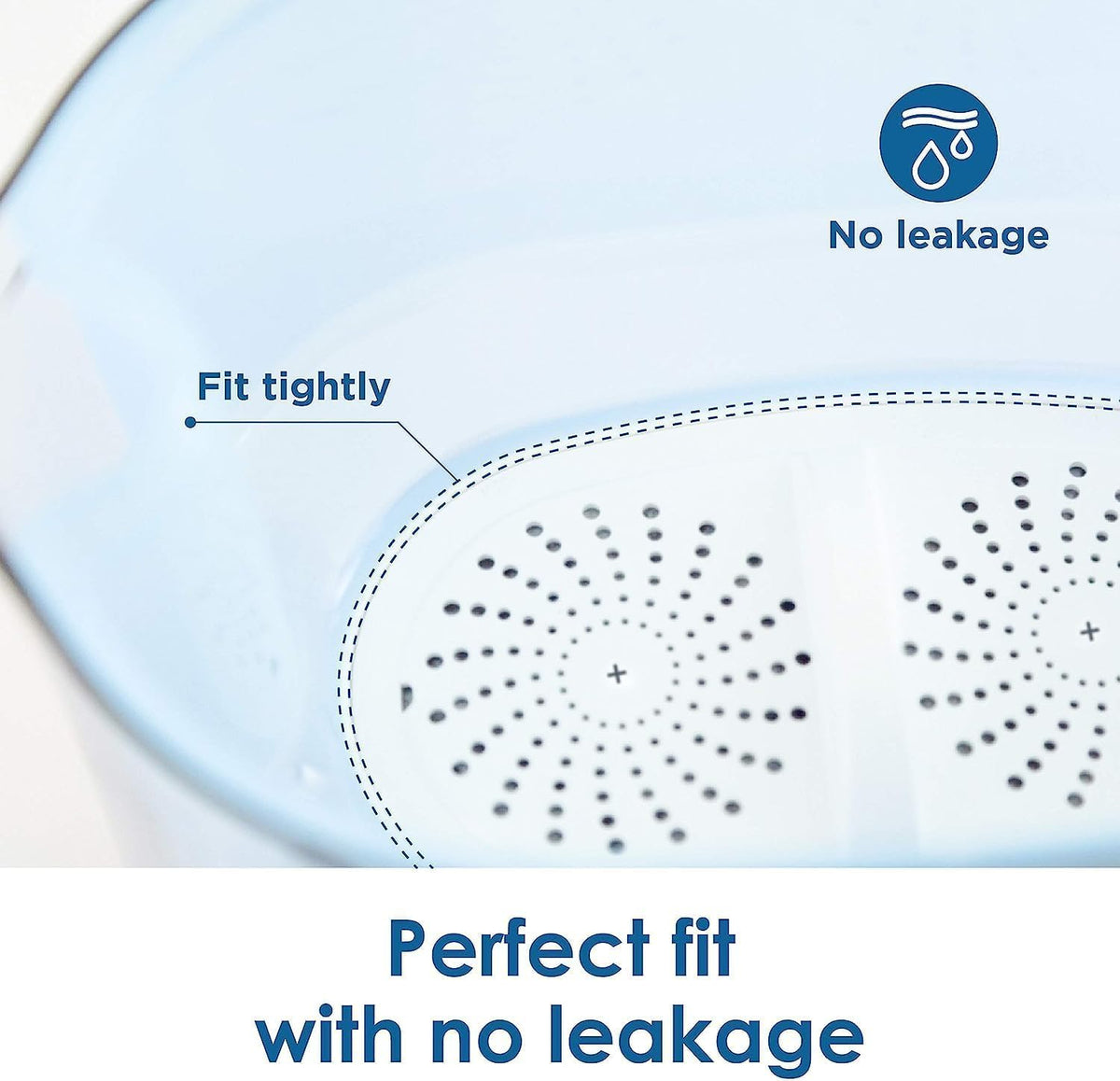 Direct-filter design minimizes reservoir retention for pure-tasting water.
