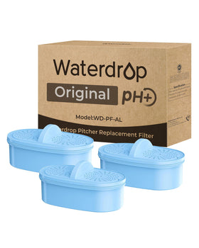 Waterdrop PF-AL alkaline filter front view for balanced pH and cleaner taste.