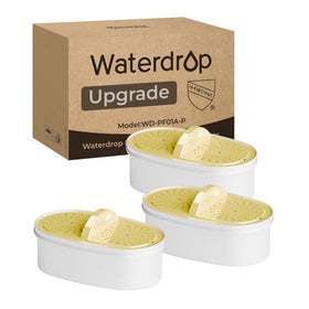 Waterdrop PF01A-P filter replacement kit shown for easy installation