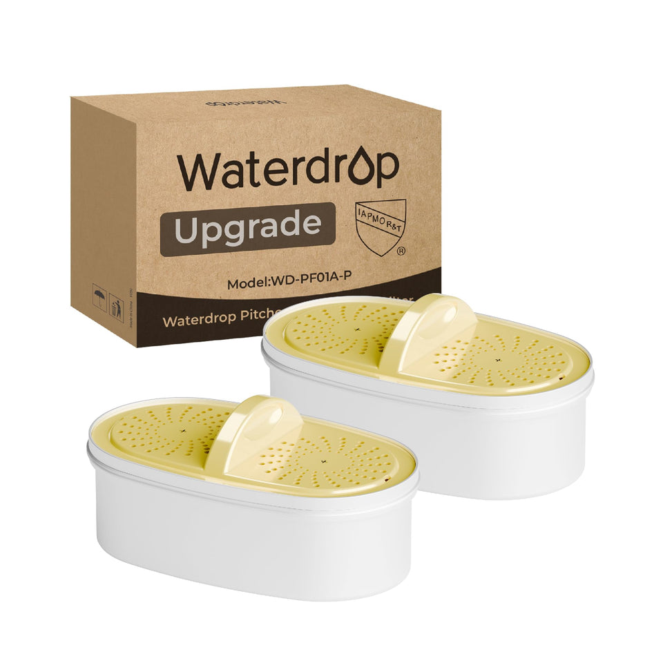 Waterdrop PF01A-P filter fits Waterdrop pitchers tightly, reducing leaks.