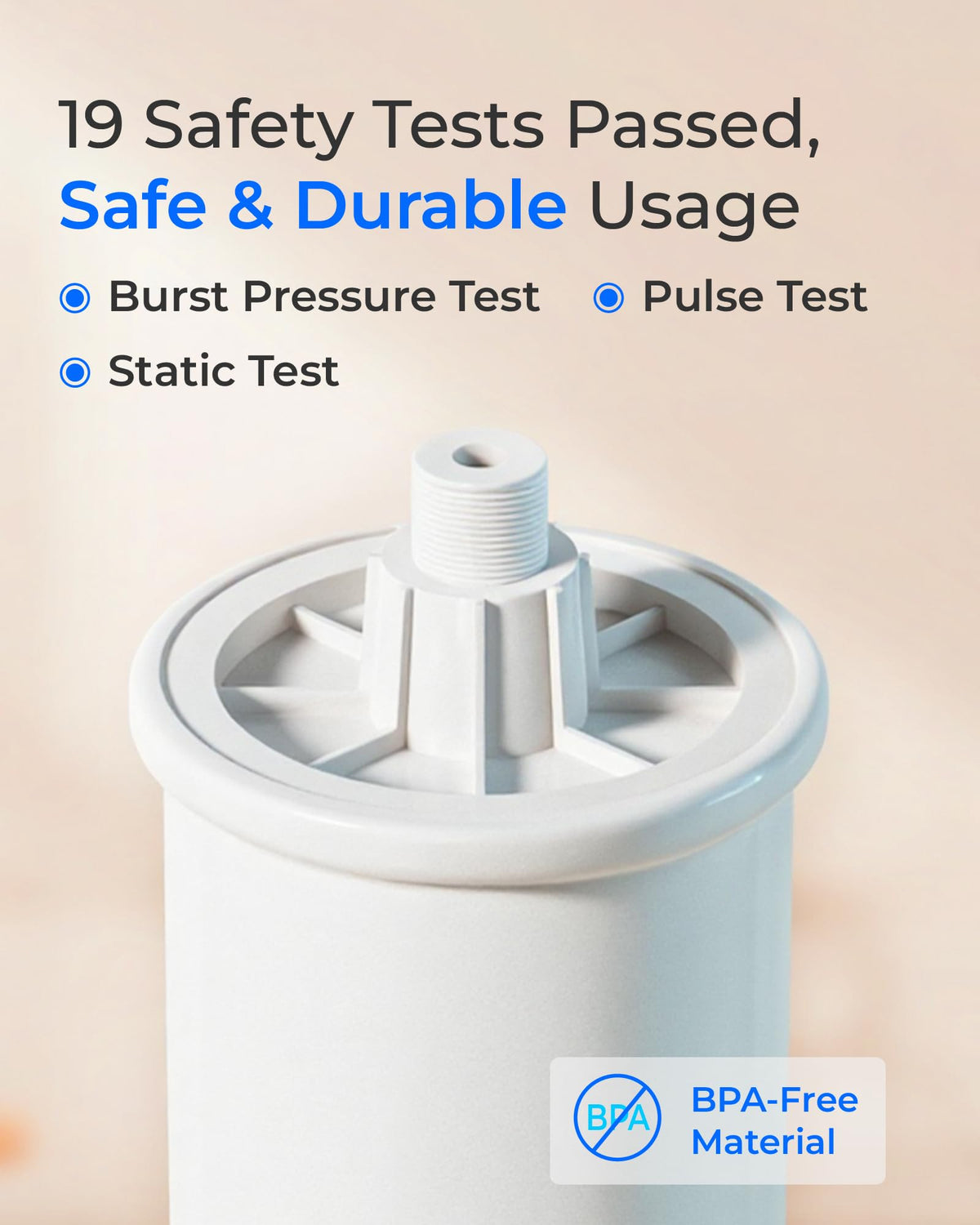 Waterdrop PMT small tank used with fridge bypass note for appliances