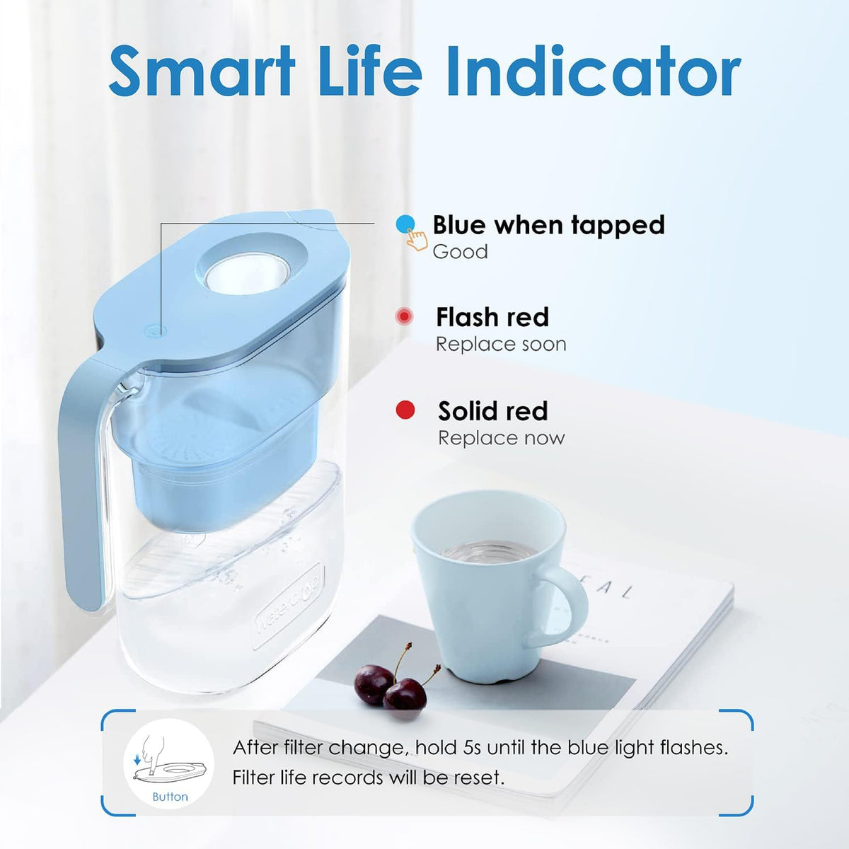 Fridge-friendly dimensions fit standard refrigerator shelves.