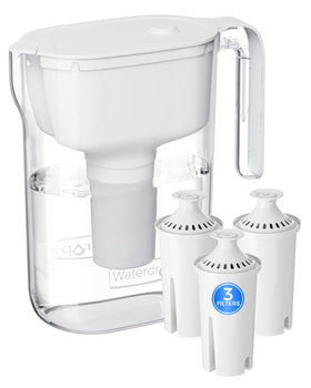 Waterdrop PT-11W 7-Cup pitcher with fridge-friendly design for daily use