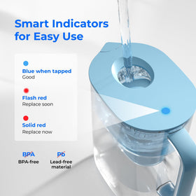 Waterdrop PT-07B offers up to 600 gallons of filtration life.