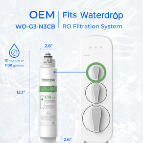 Waterdrop replacement kit ready for hassle-free maintenance.