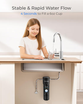 Waterdrop RF10 BPA-free and lead-free materials support safe drinking water.