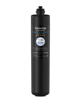 Waterdrop RF15 replacement filter front view for clear purified water