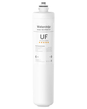 Waterdrop RF15W-UF filter membrane close-up for 0.01 μm filtration.
