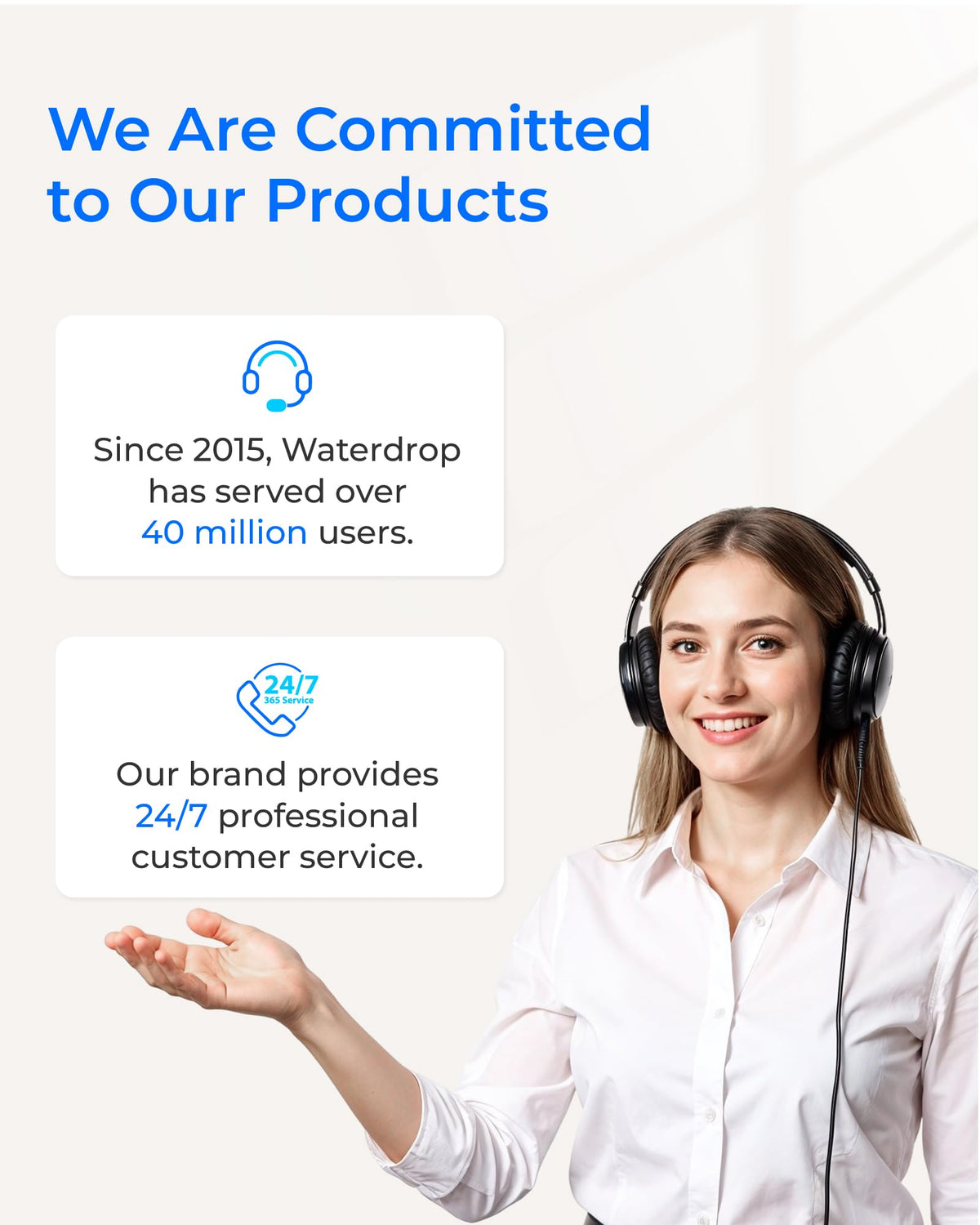 Waterdrop RF17-UF pure water from tap enables convenient hydration