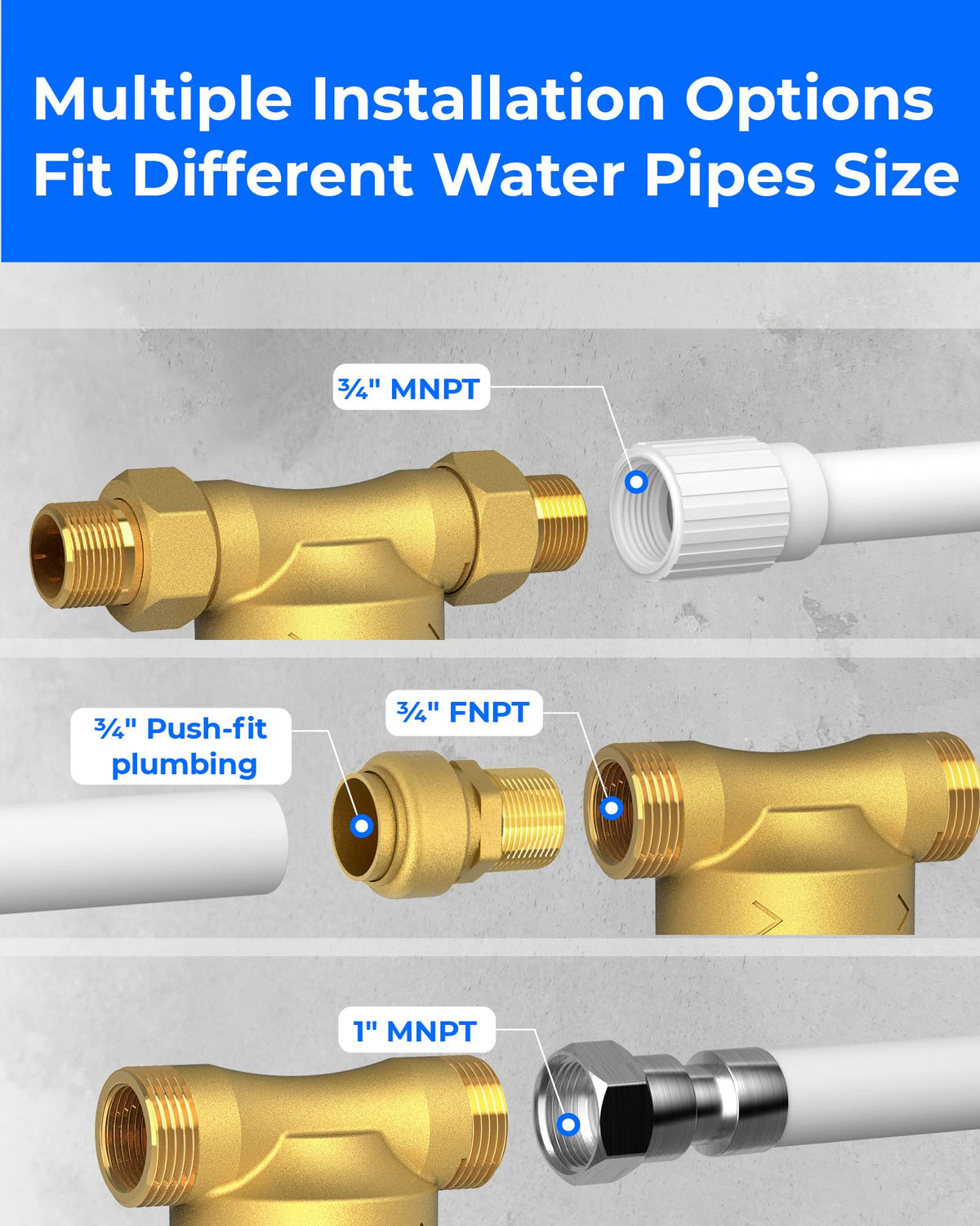 Waterdrop PA12 shell delivers rugged durability for years.