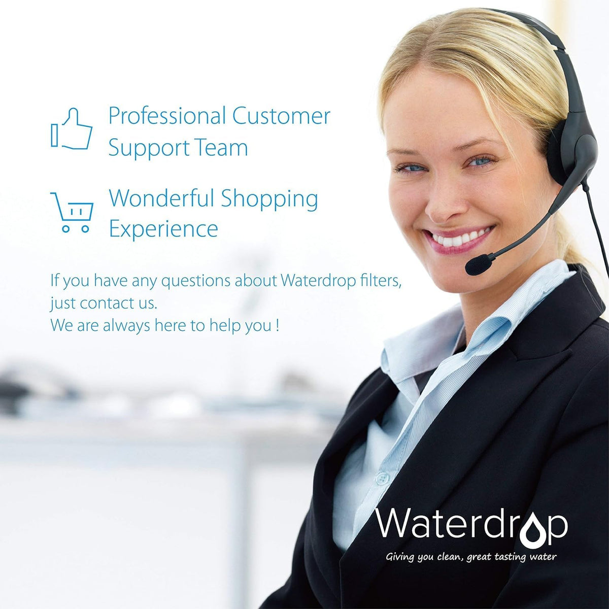 Waterdrop compatible with multiple Culligan models for flexible setup.