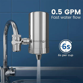Waterdrop standard faucet compatibility with most common taps