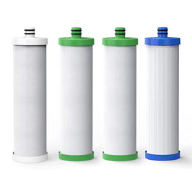 Waterdrop TST-UF P1 filter front view, captures large particles for cleaner water