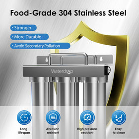 Waterdrop TST-UF replacement guide aids simple filter upkeep.