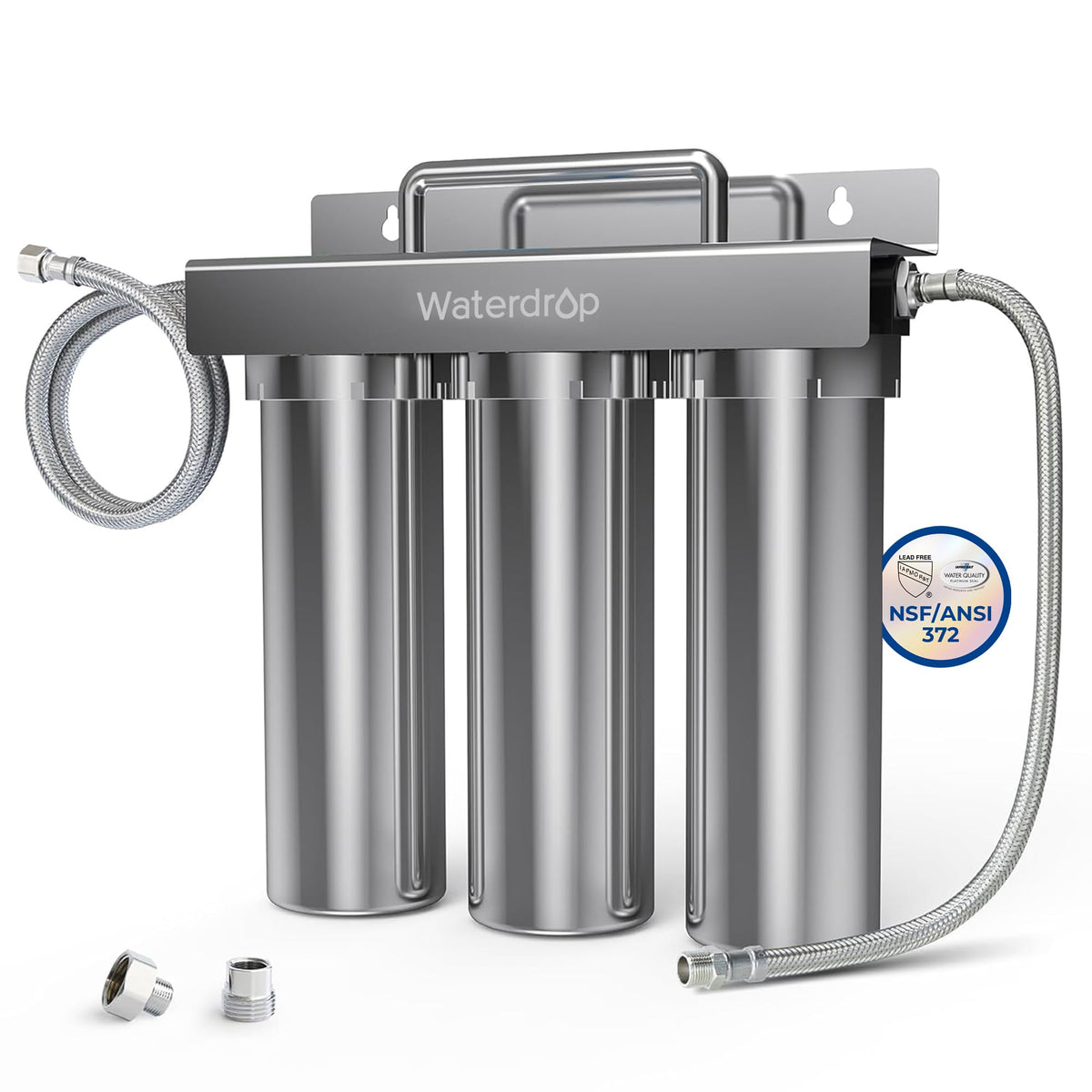 Waterdrop TST-UF under-sink flow visual enables quick beverage fills.