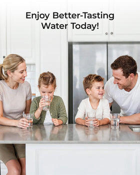 Waterdrop brand quality visual conveying professional water purification standards