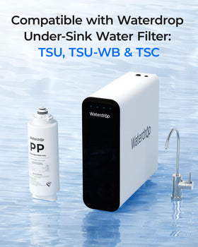 Waterdrop TSU-WB compatible filter shown as replacement option