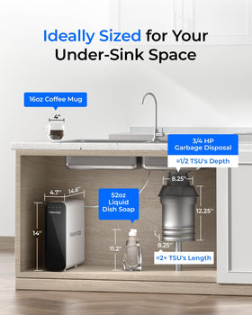 Waterdrop TSU-WB replacement filter kit for easy maintenance