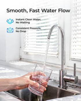 Waterdrop professional-grade materials and brand quality