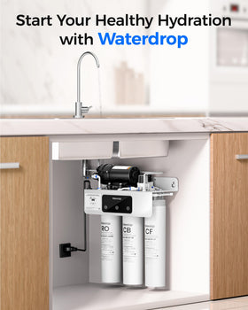 Waterdrop twist-and-pull 3-second replacement for tool-free savings