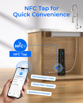 High flow rate ensures steady water delivery