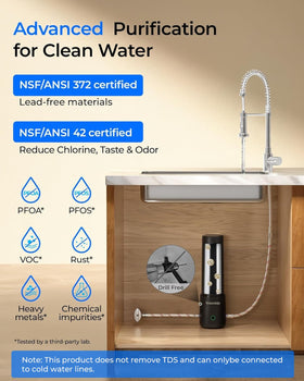 No-drill design with suction base supports renters