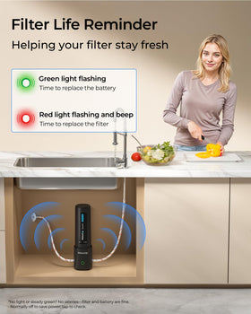 NSF/ANSI 42 certified for trusted performance