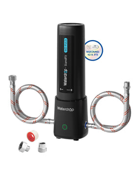 Waterdrop UL12A under-sink filter ready for installation