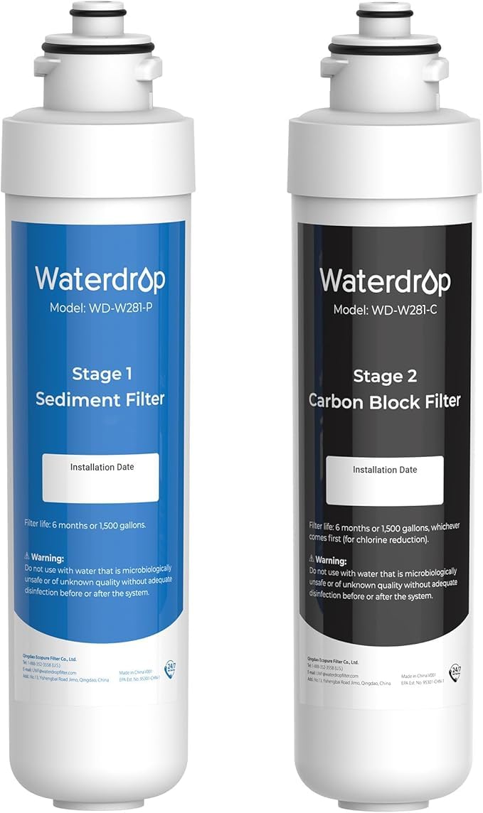 Waterdrop W281 filter replacement for Avalon A4 ensuring a secure, leak-free fit