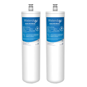 Waterdrop WD-W60-80/90 replacement front view for compact under-sink filtration.