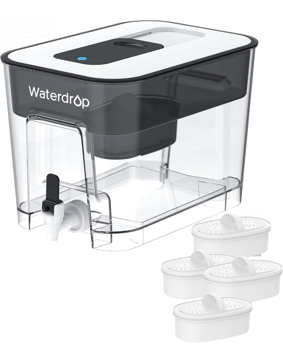 Waterdrop WFD-22L dispenser front view for family-friendly capacity