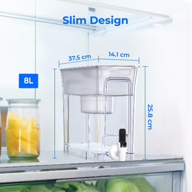 Waterdrop WFD-40W-L top cover enables easy lift and cleanliness.