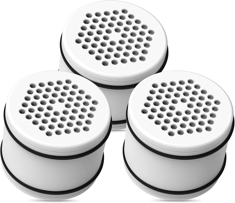 Waterdrop WHR-140 shower filter replacement reduces chlorine for smoother hair and skin.