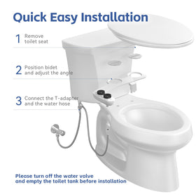 WaterLace universal-fit design ideal for renters and travellers