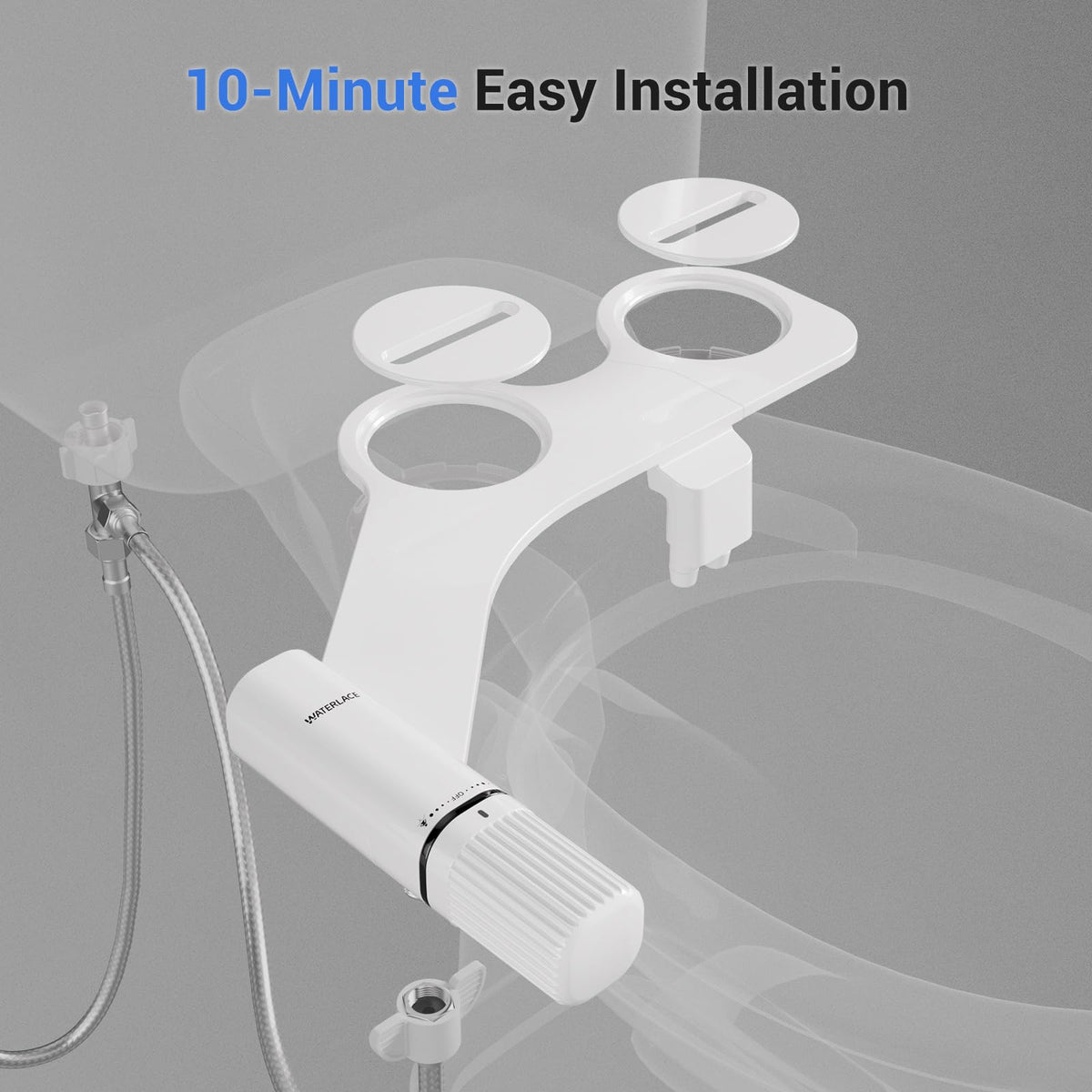 Waterlace stainless internal components and ceramic valve core resist wear for lasting performance.