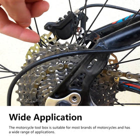 Watris Veiyi 5.6mm red spoke wrench aids steady nipple adjustments for even spoke spacing.
