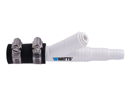 Watts Premier DLA-D drain line adapter with push-in fitting for easy installation